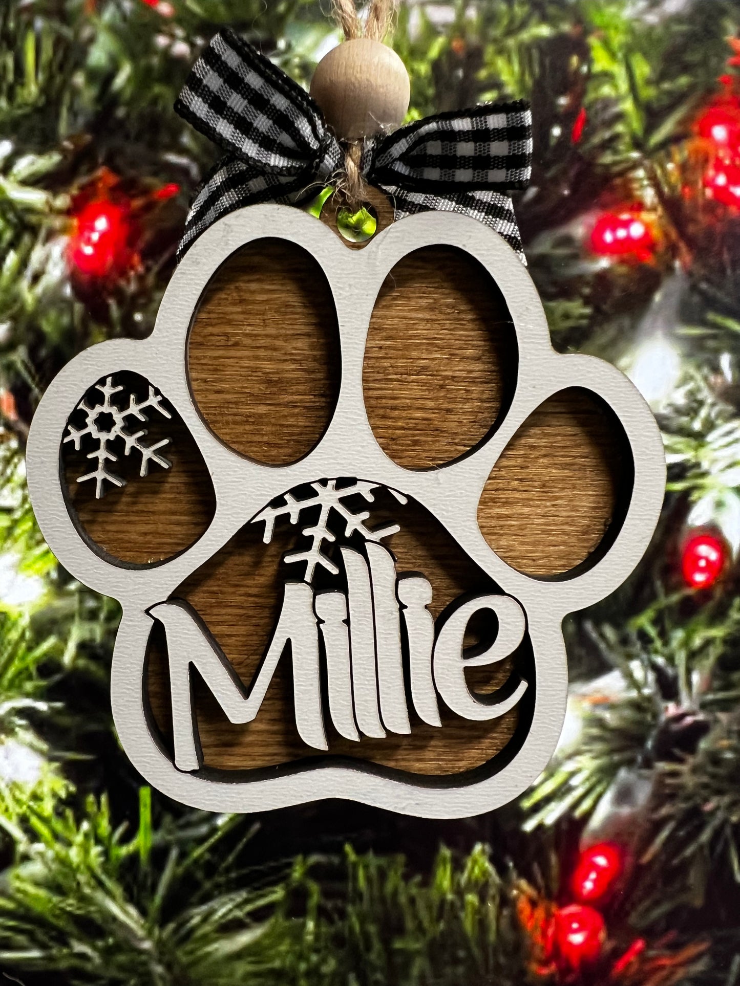 Ornament, Paw Print