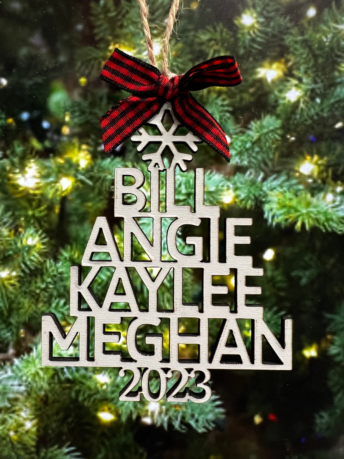 Ornament, First Names