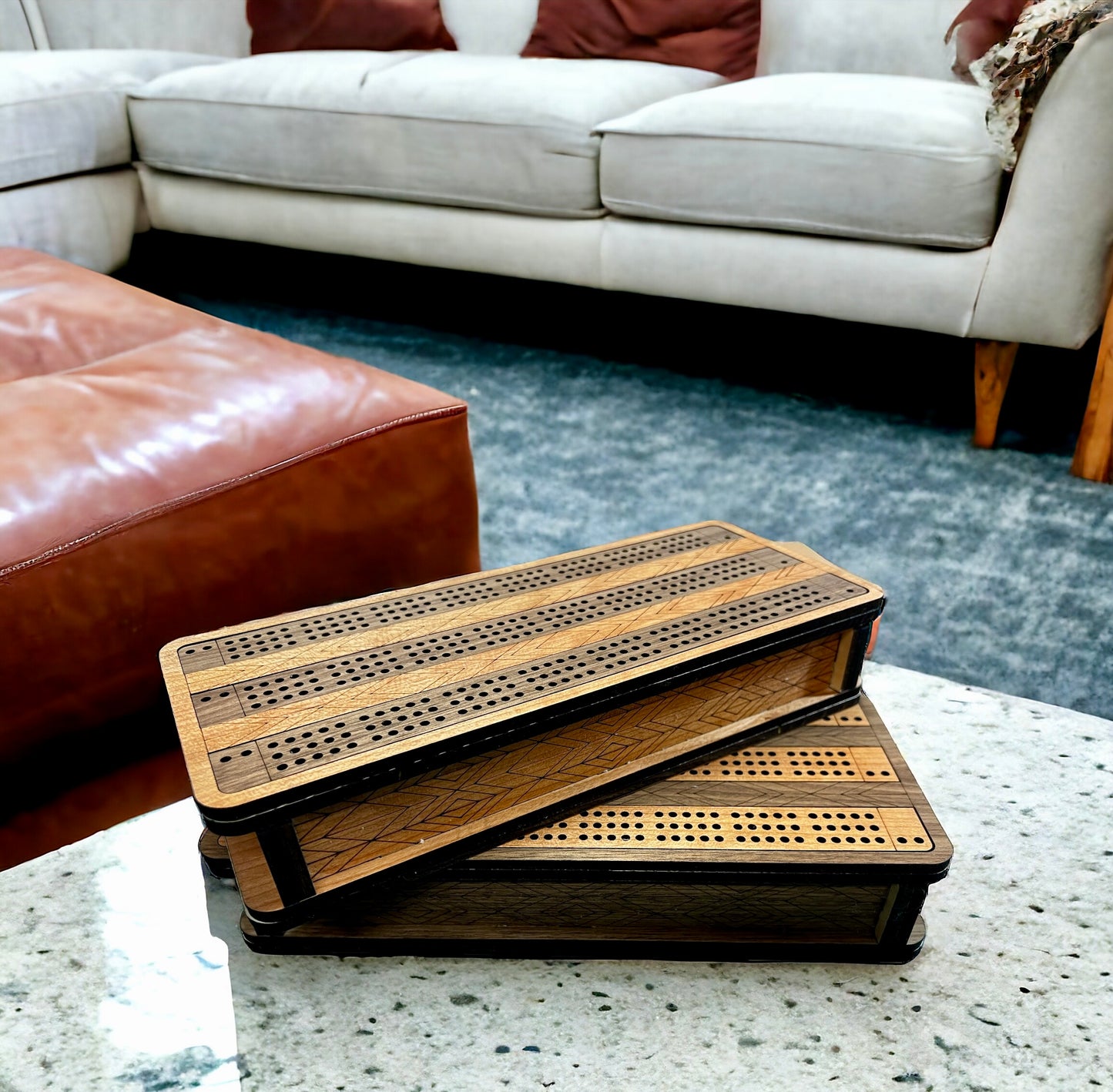 Cribbage board