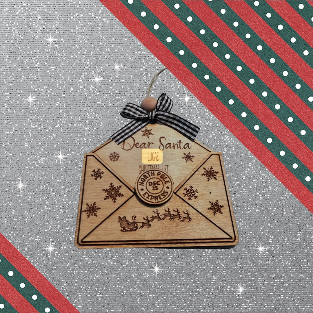 Ornament, Christmas List Ornament