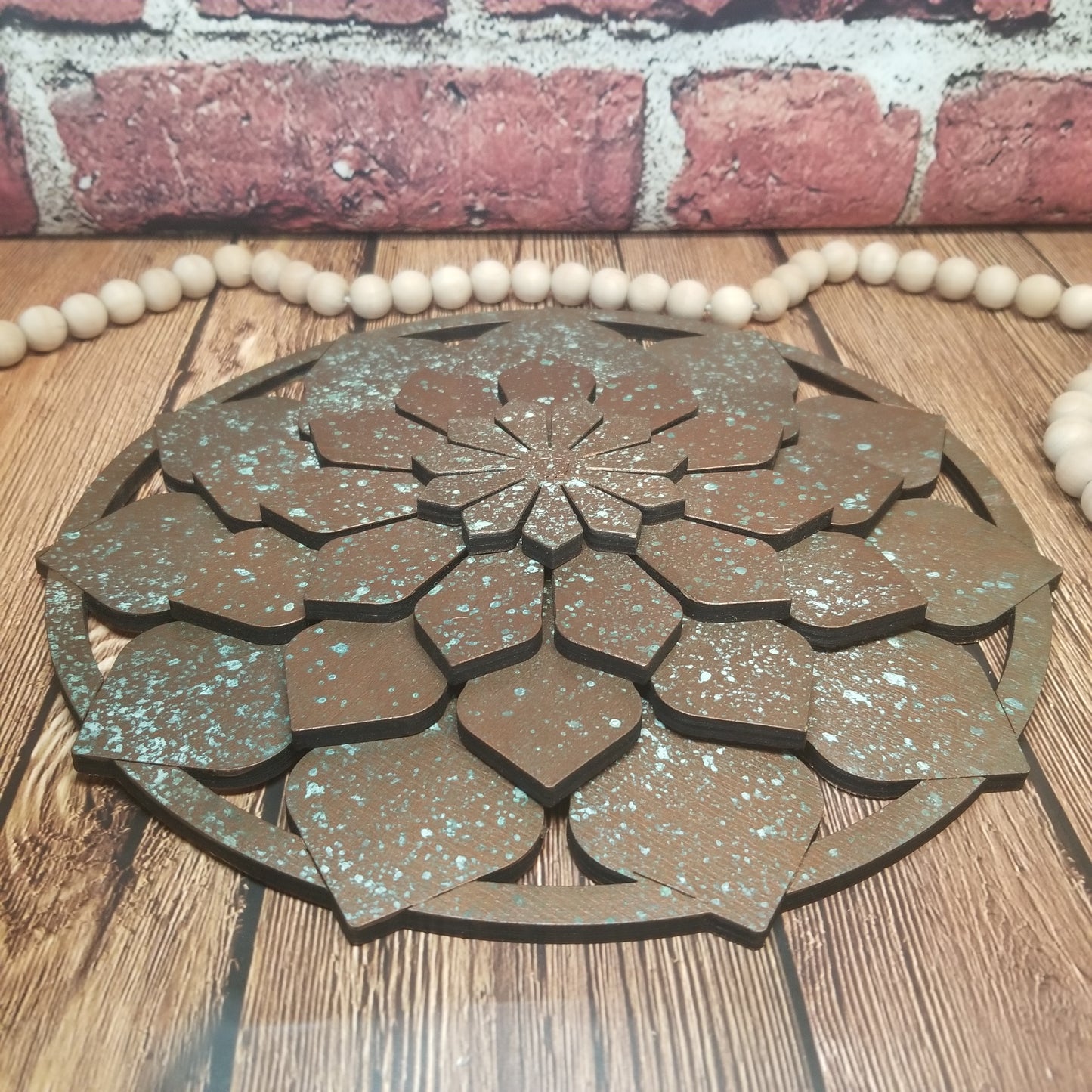 Succulent wall decor
