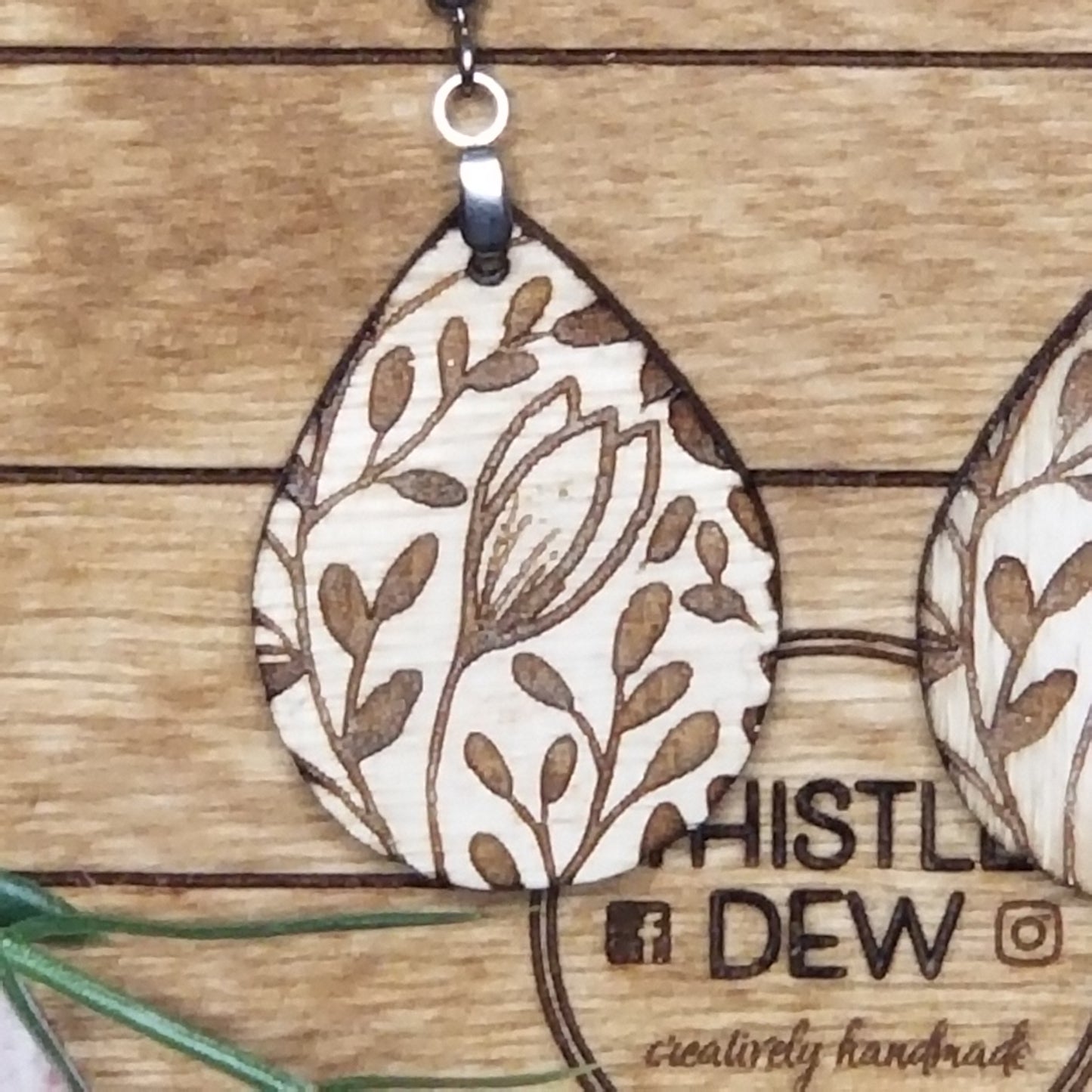 Earrings | Winter flower earrings | Boho earrings