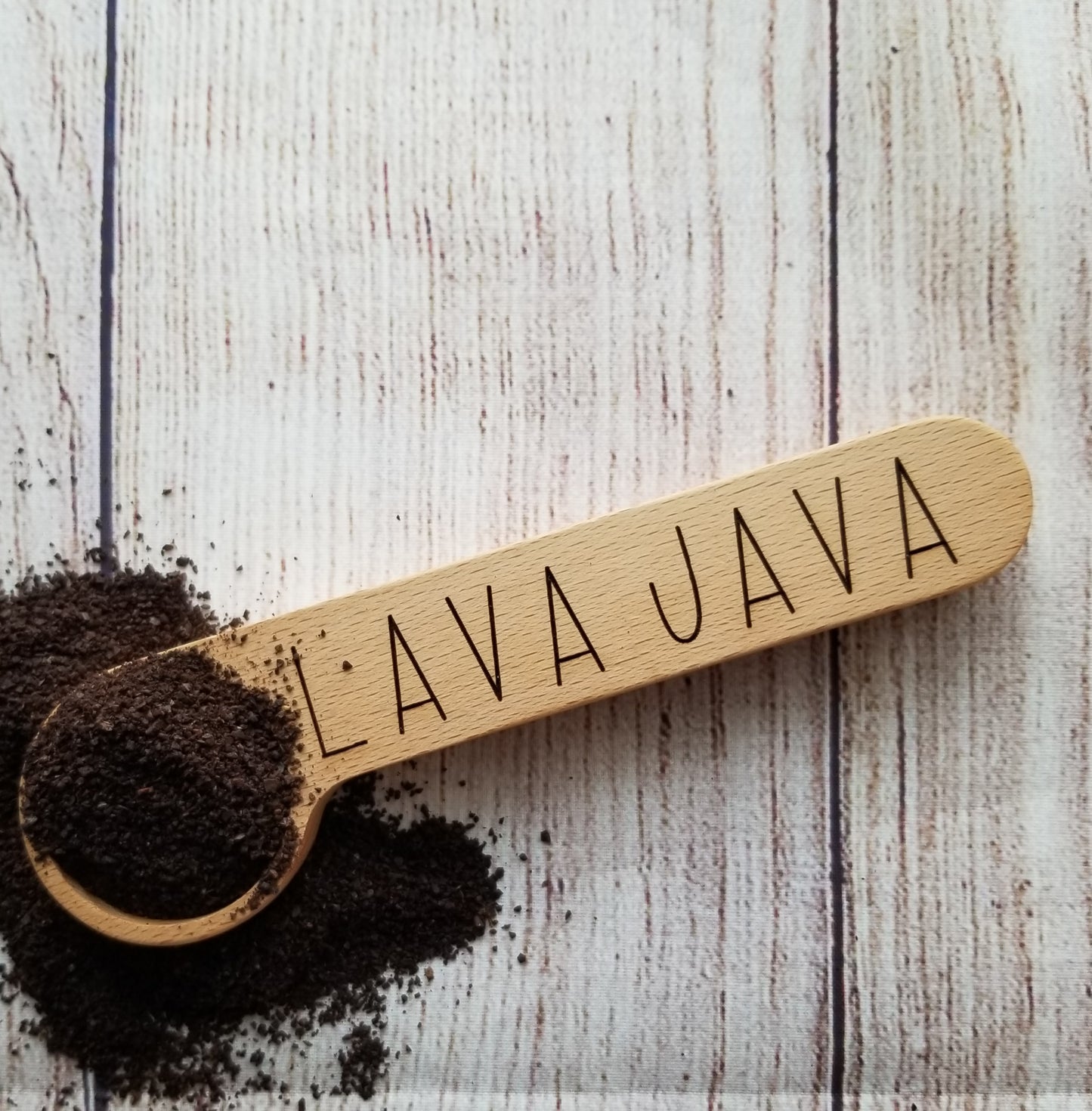 Coffee scoop & Bag Clip, Lava Java