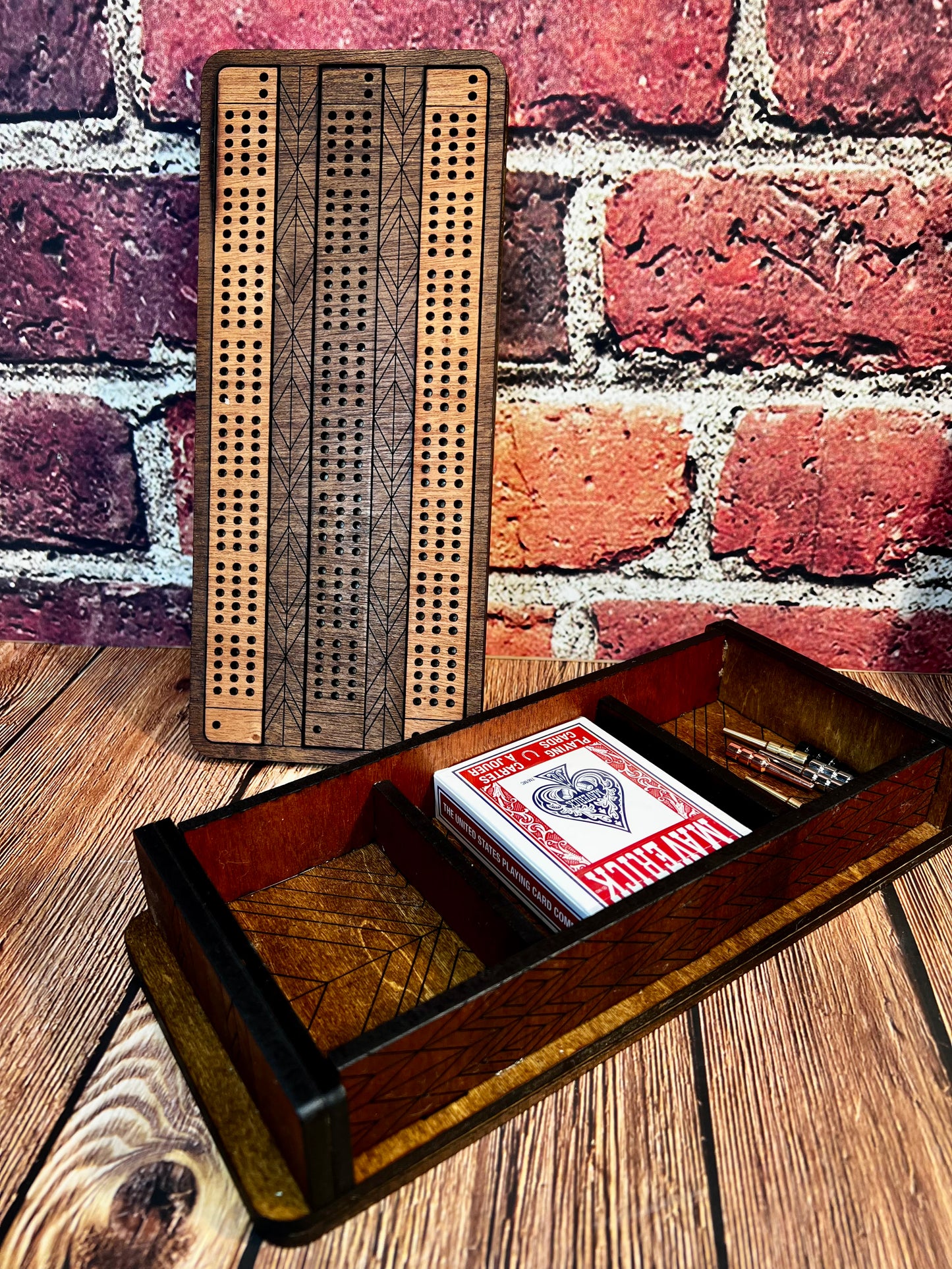 Cribbage board