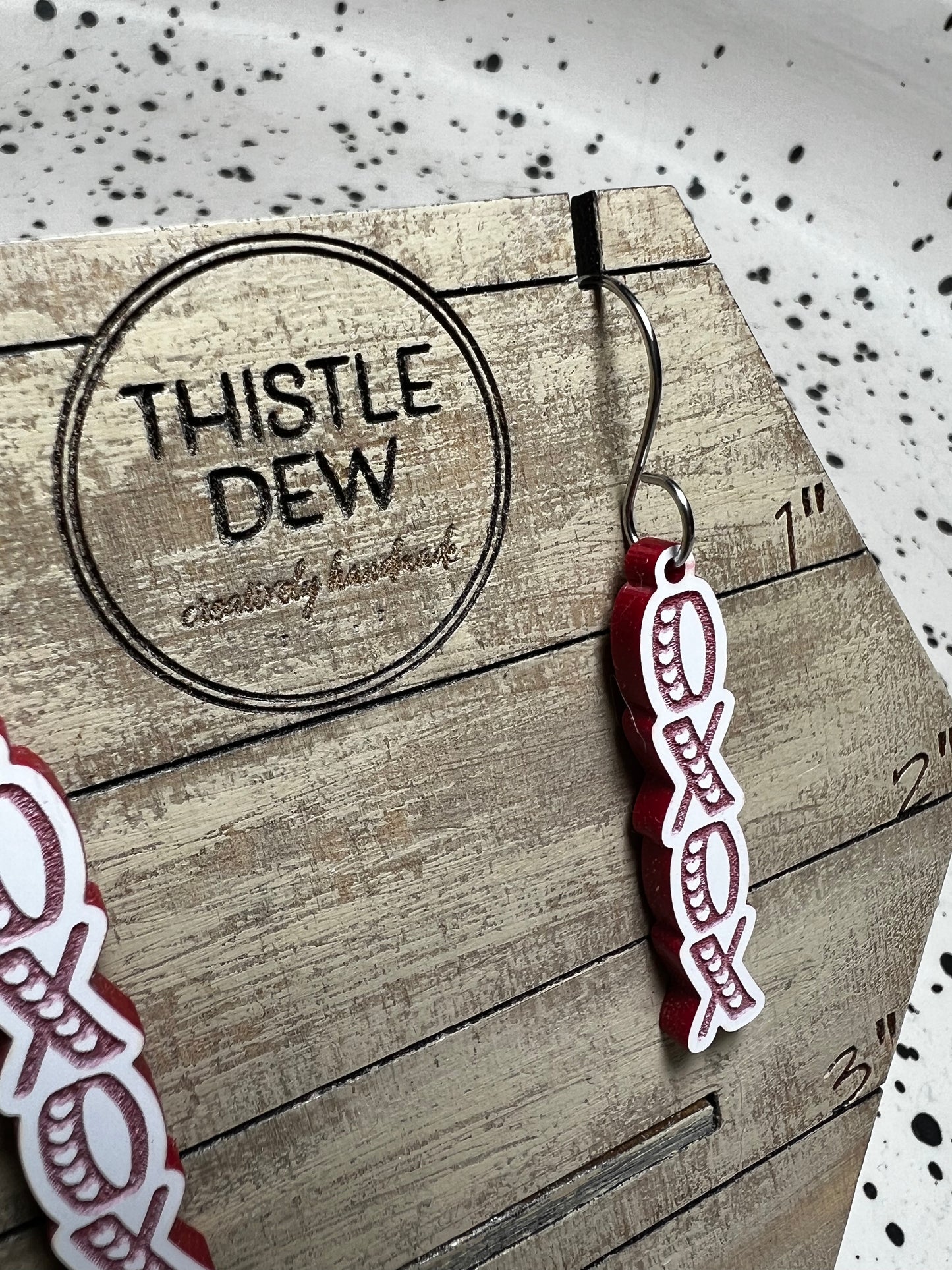 Earrings | Drop Earrings | OXOX Earrings | Valentines Earrings