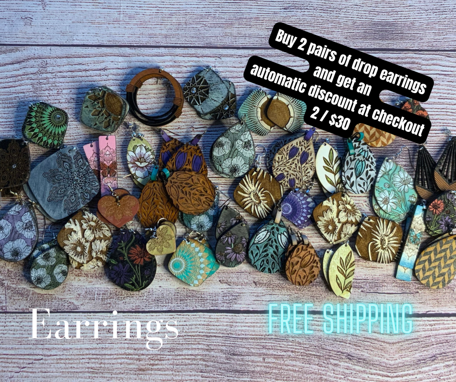 Earrings | Drop Earrings | OXOX Earrings | Valentines Earrings