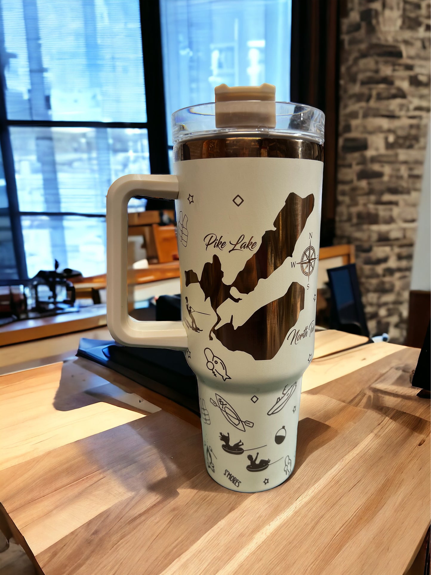 40 oz. Engraved Stainless Steel Tumbler Special Order