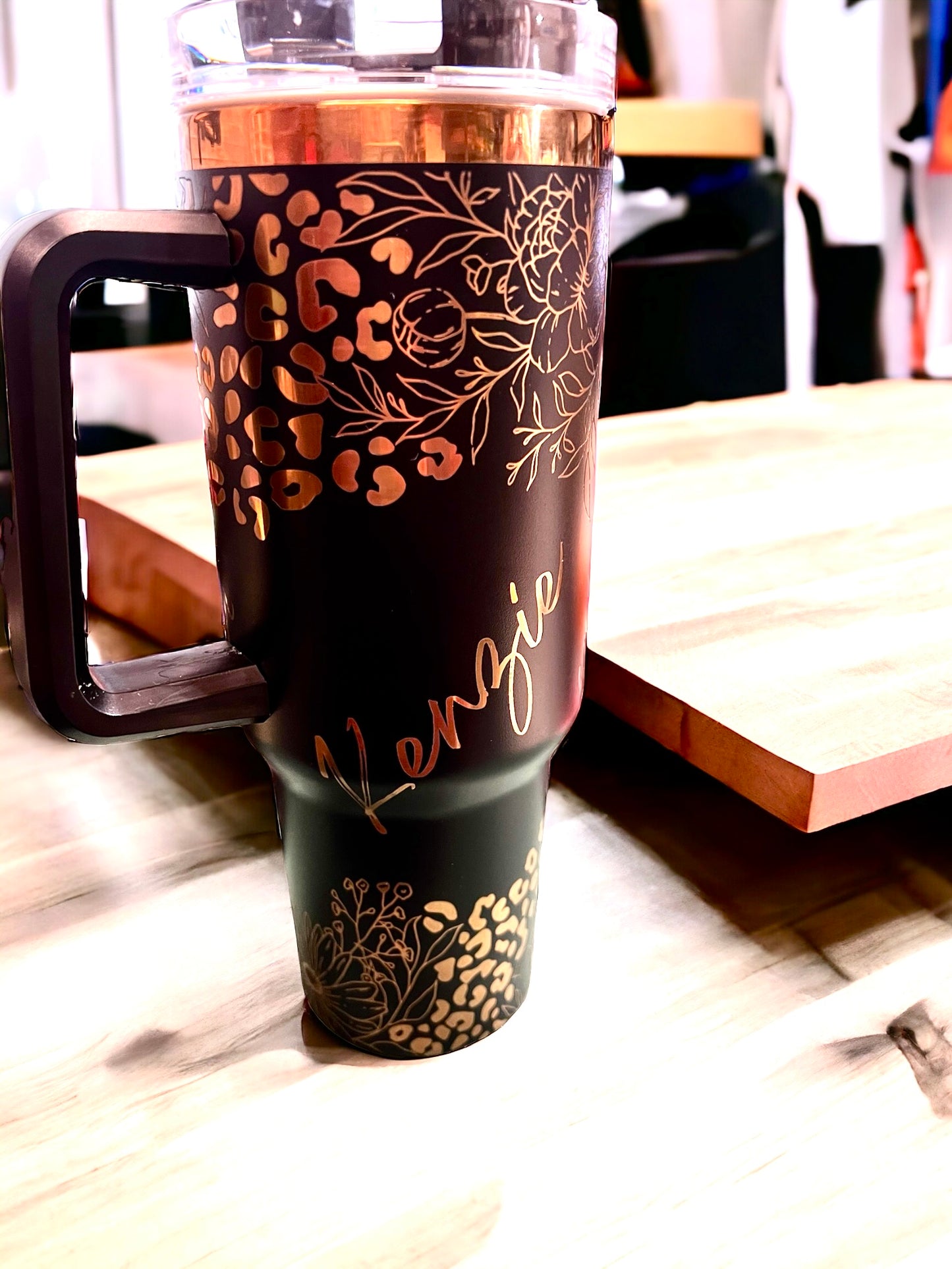 40 oz. Engraved Stainless Steel Tumbler Special Order