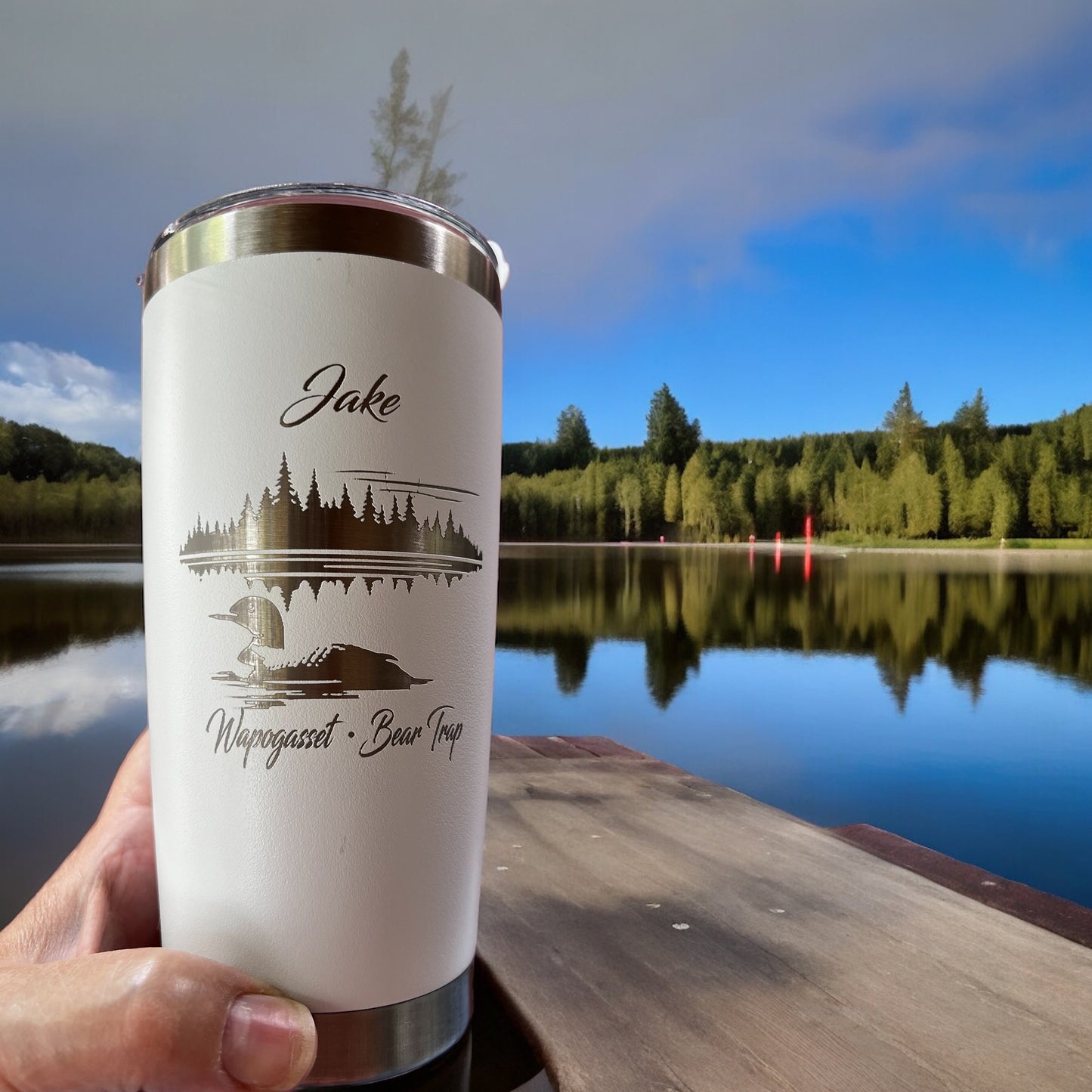 20 ounce engraved Tumbler