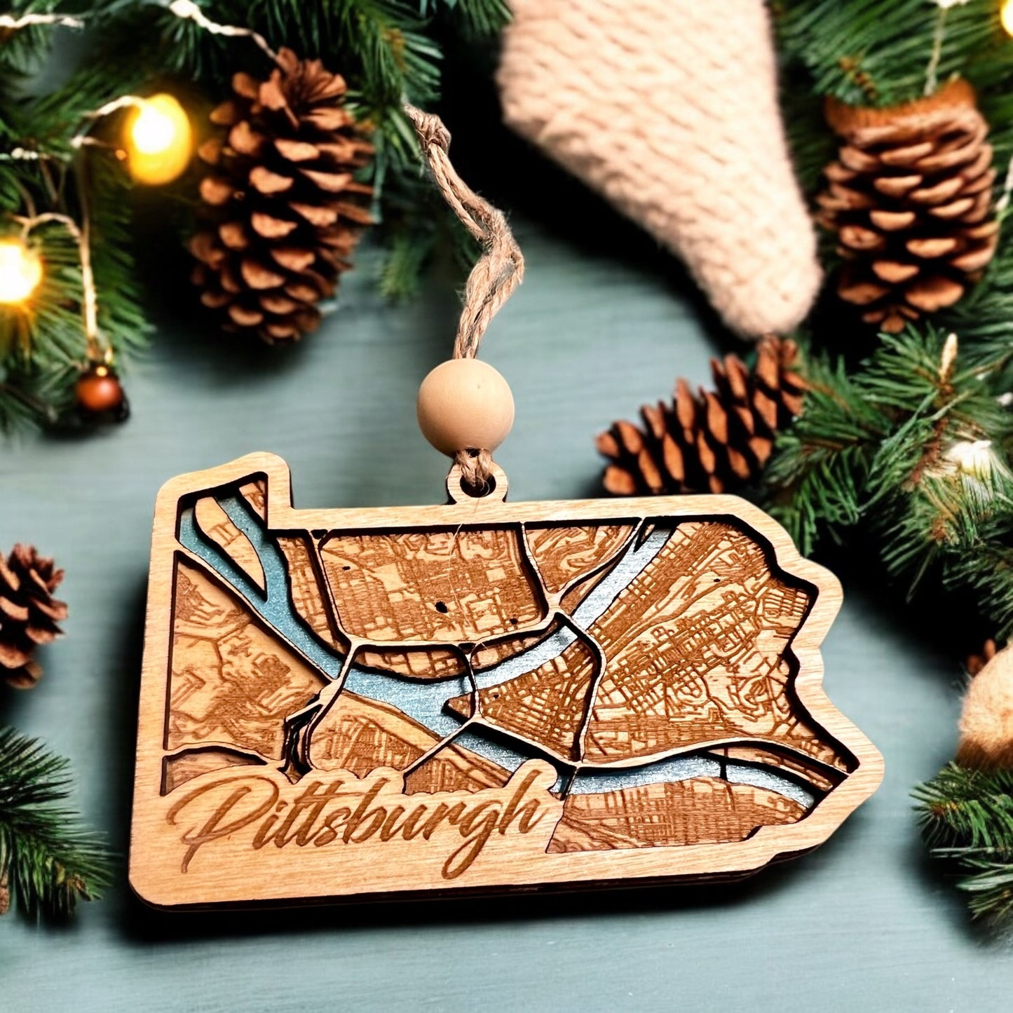 City Map Ornament