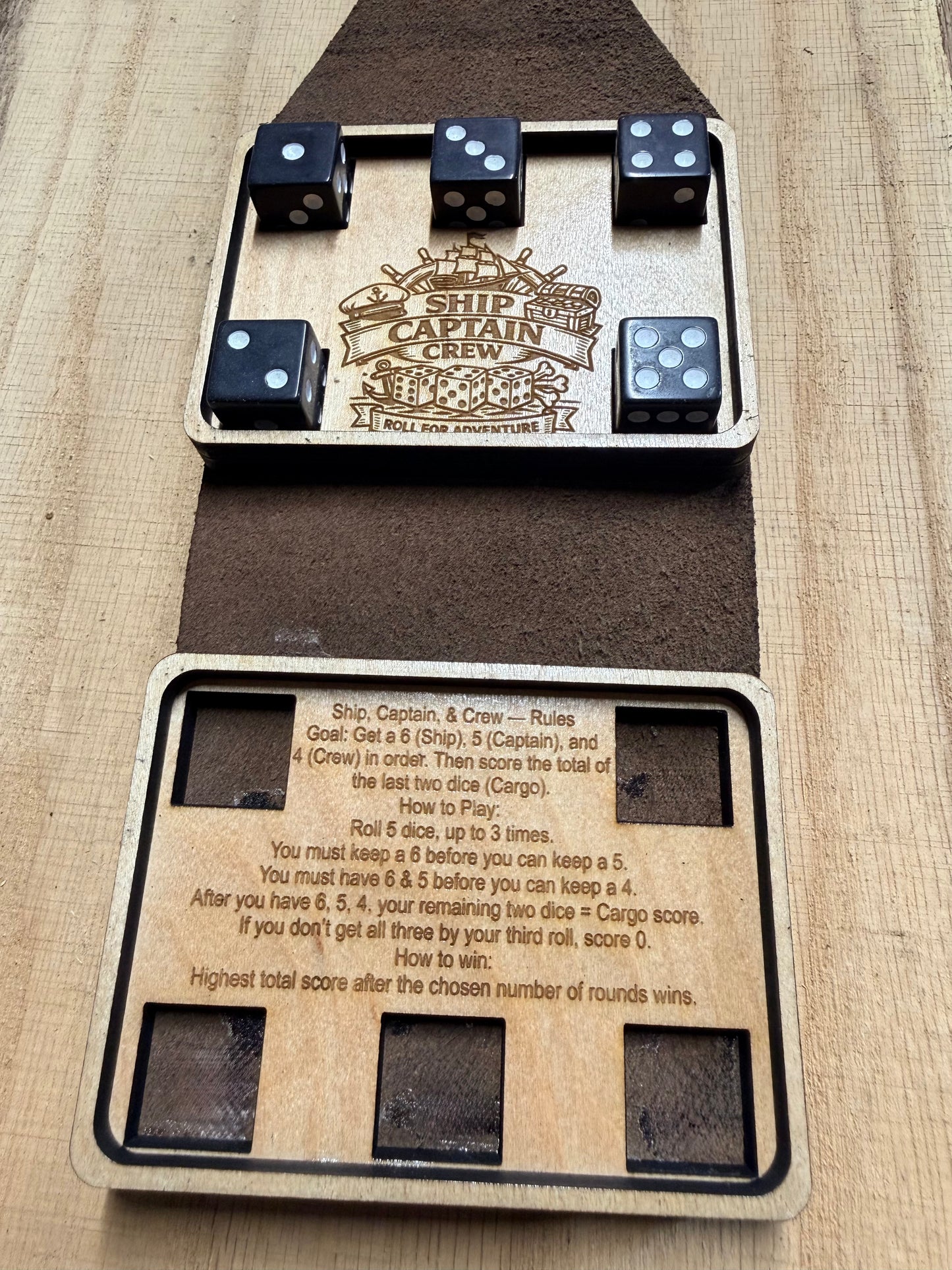 Pocket Games | Pocket Cribbage| Pocket Farkle | Pocket Ship Captain Crew