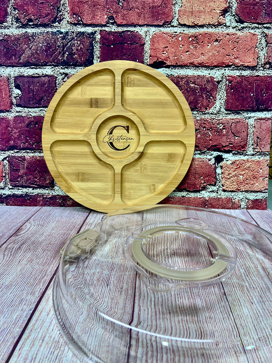 Charcuterie tray | personalized tray | Covered Charcuterie Tray
