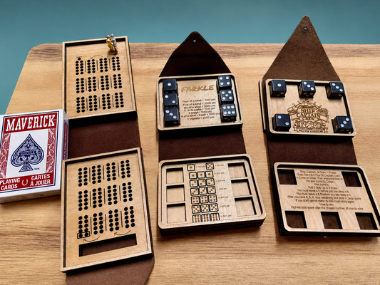 Pocket Games | Pocket Cribbage| Pocket Farkle | Pocket Ship Captain Crew