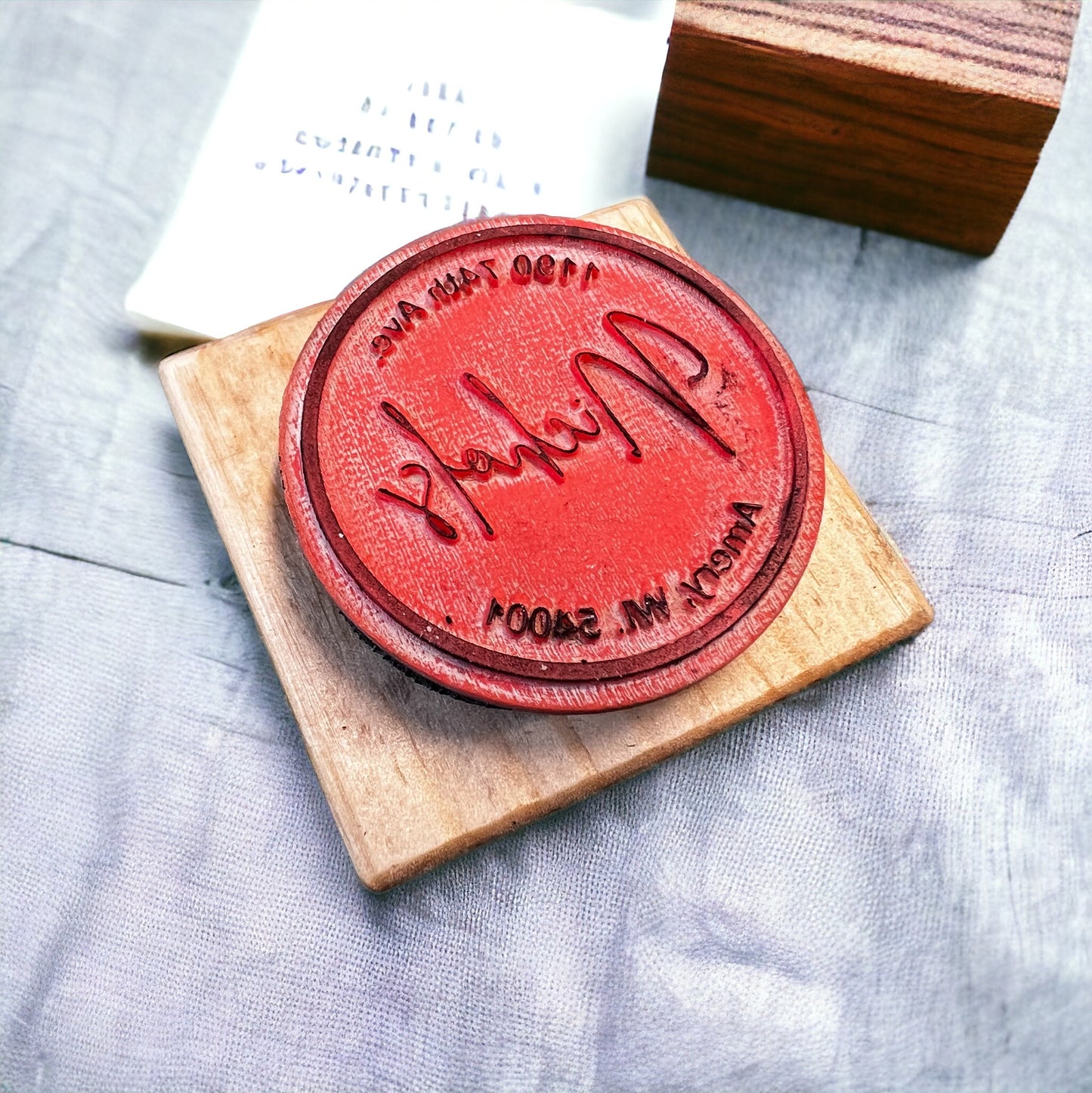 Stamp, Personalized | Last Name Stamp | Business Stamp | Address Stamp
