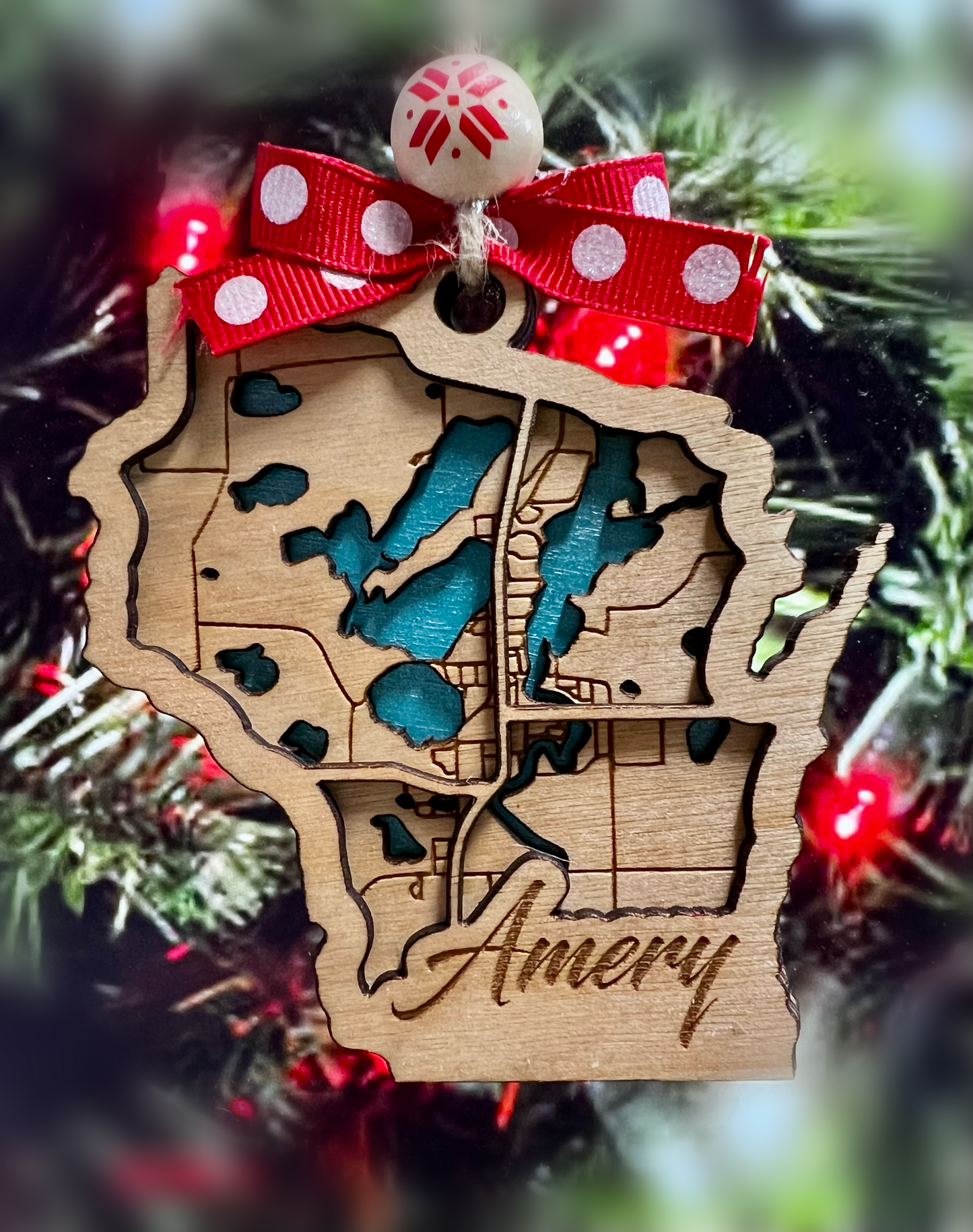 City Map Ornament