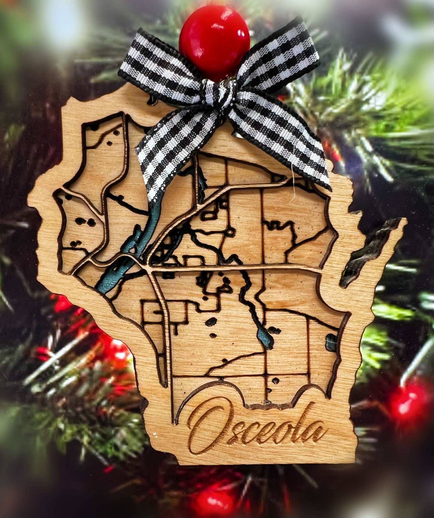 City Map Ornament