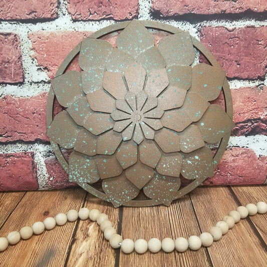 Succulent wall decor