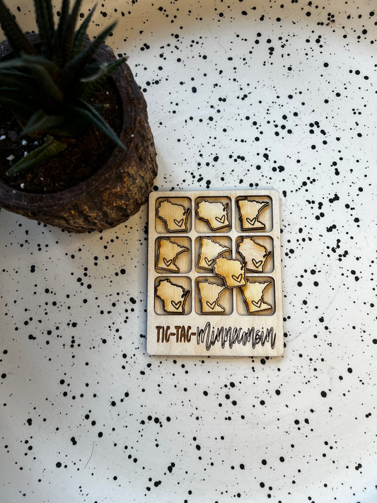 Minneconsin Tic Tac Toe