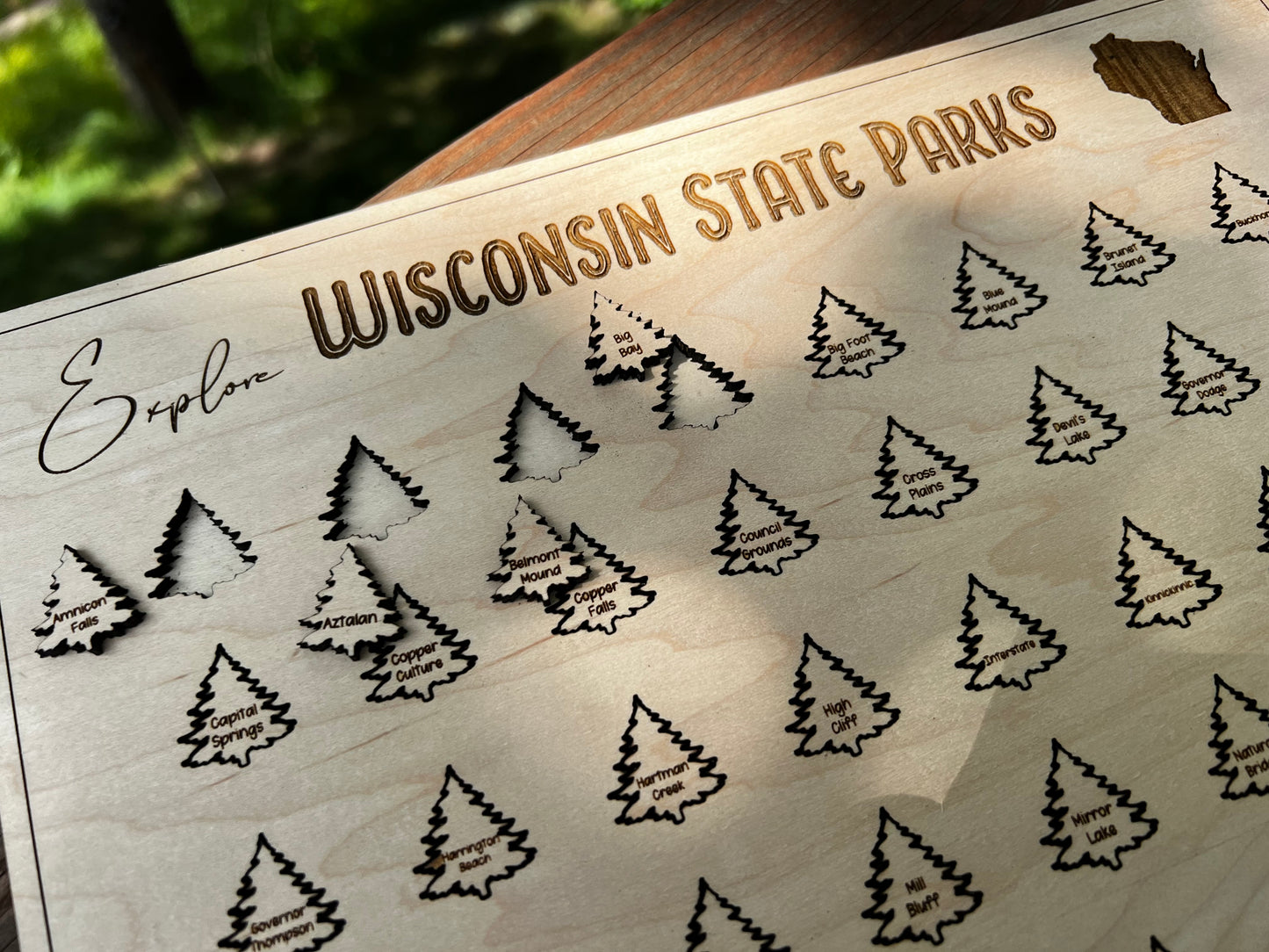 Wisconsin Star Parks Tracker Puzzle | Explore Wisconsin